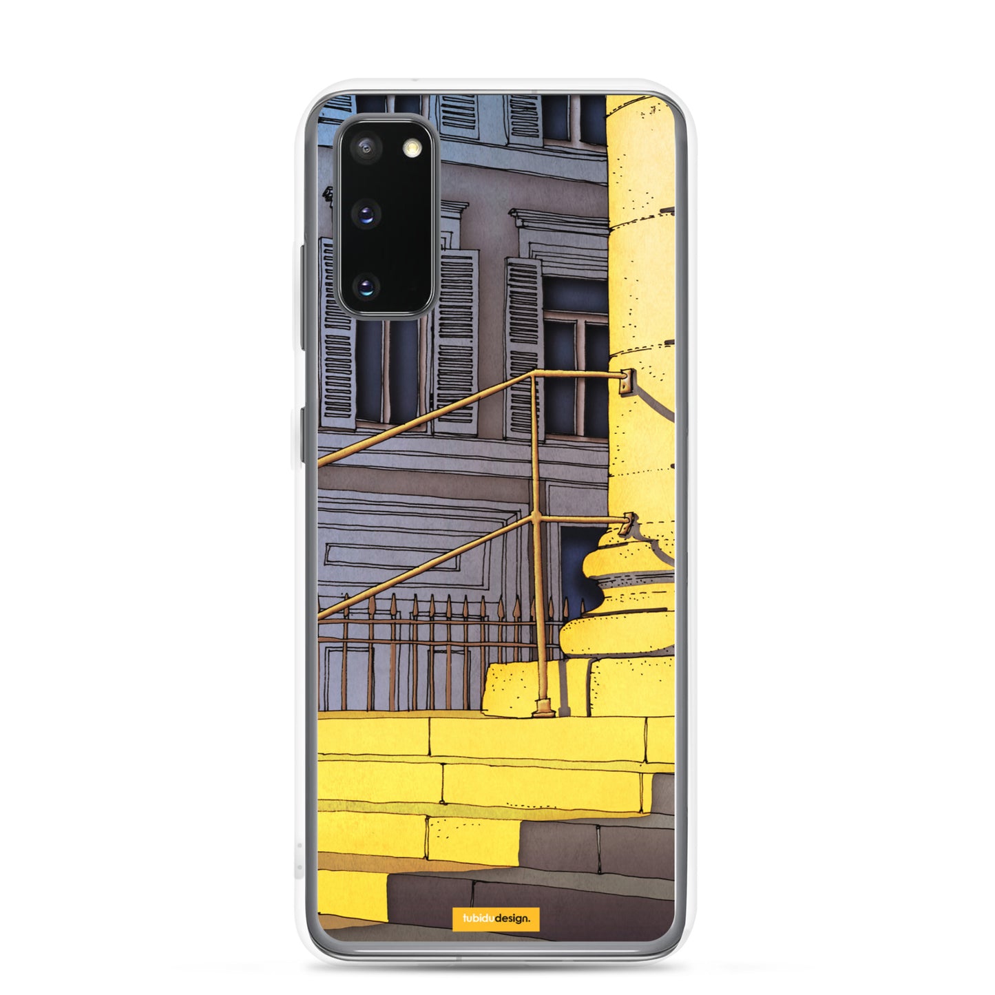 Bonjour Paris - Illustrated Samsung Phone Case