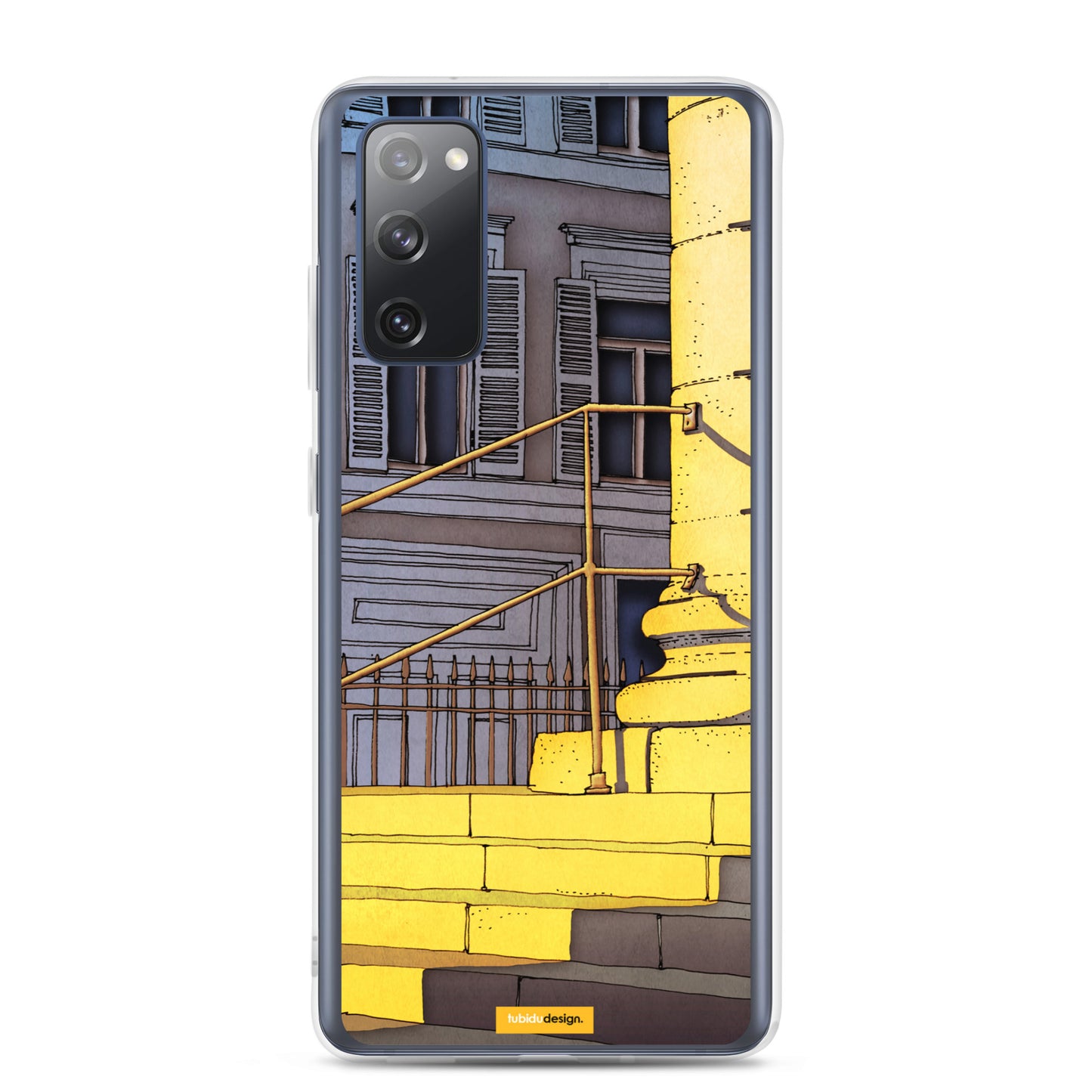 Bonjour Paris - Illustrated Samsung Phone Case