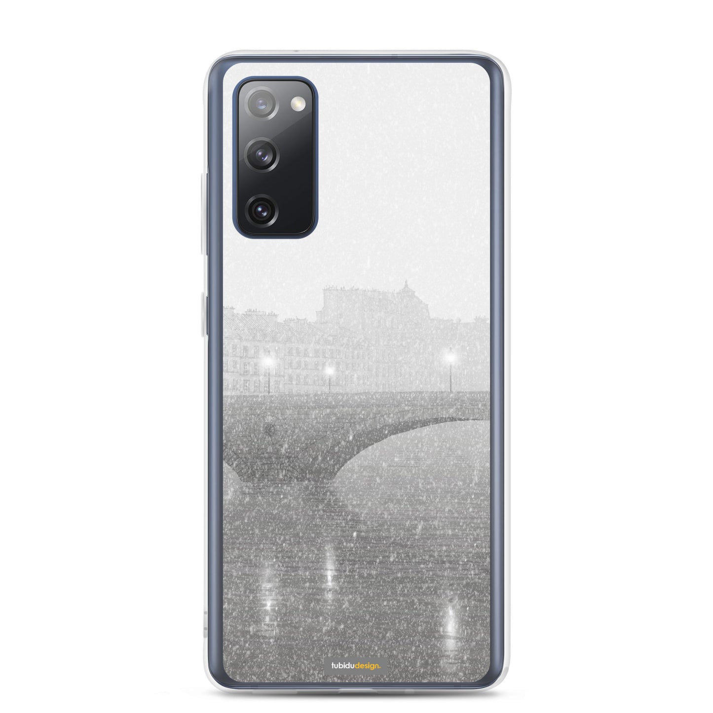 Ile Saint Louis (grey) - Illustrated Samsung Phone Case