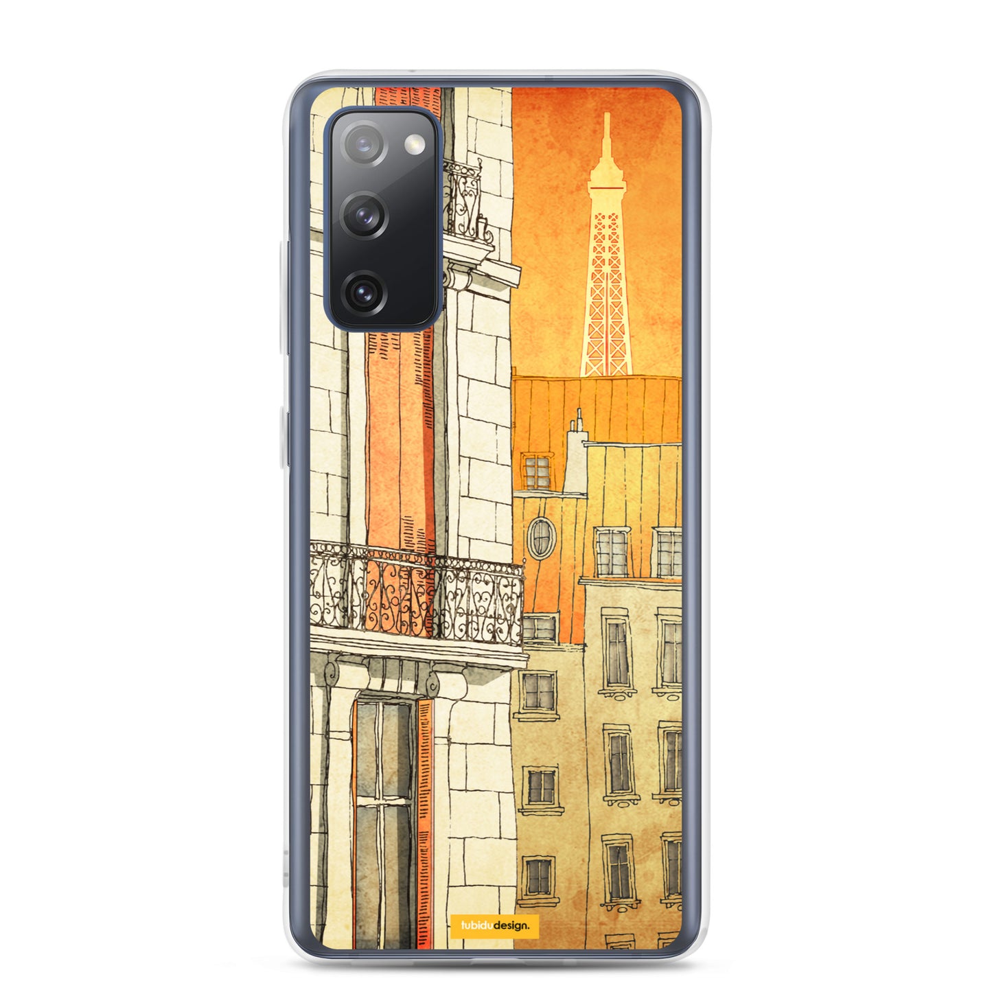 Paris windows - Illustrated Samsung Phone Case