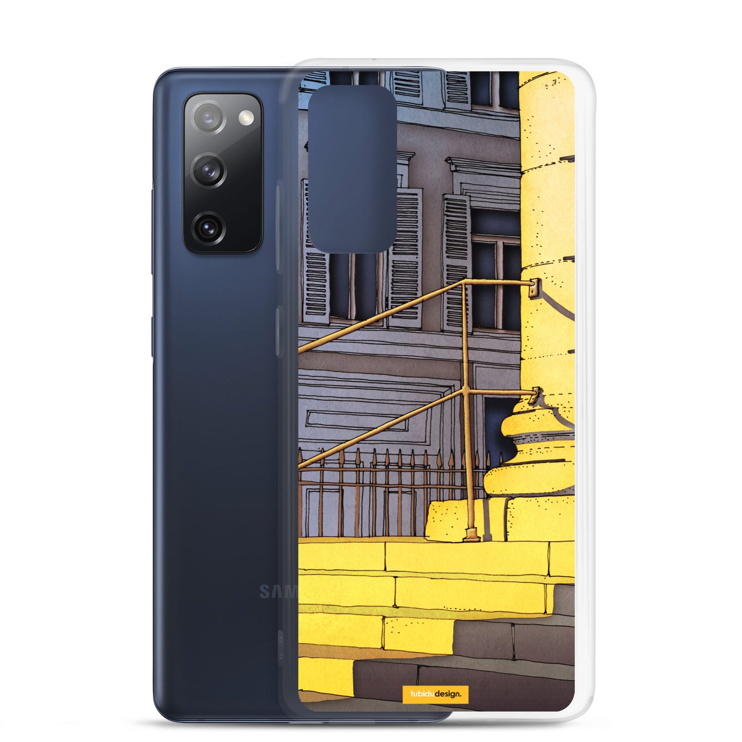 Bonjour Paris - Illustrated Samsung Phone Case