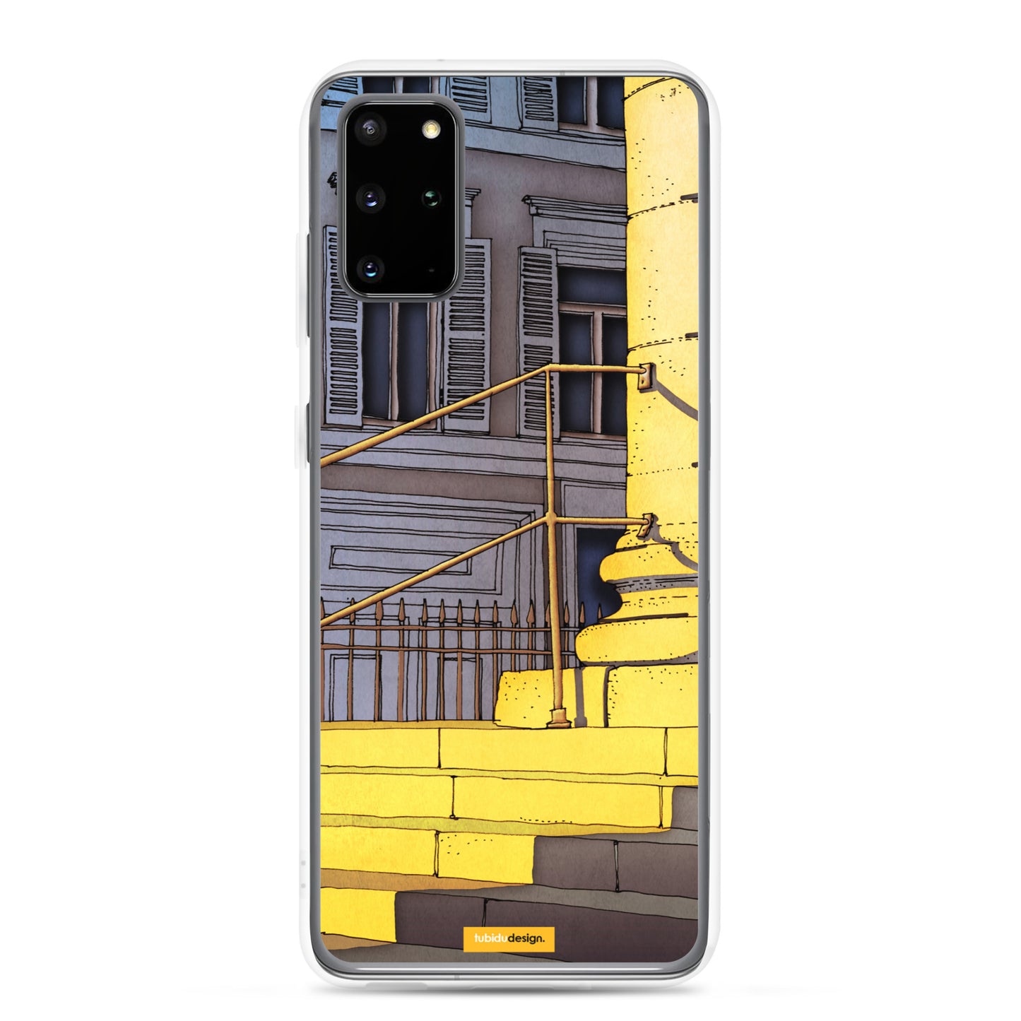 Bonjour Paris - Illustrated Samsung Phone Case