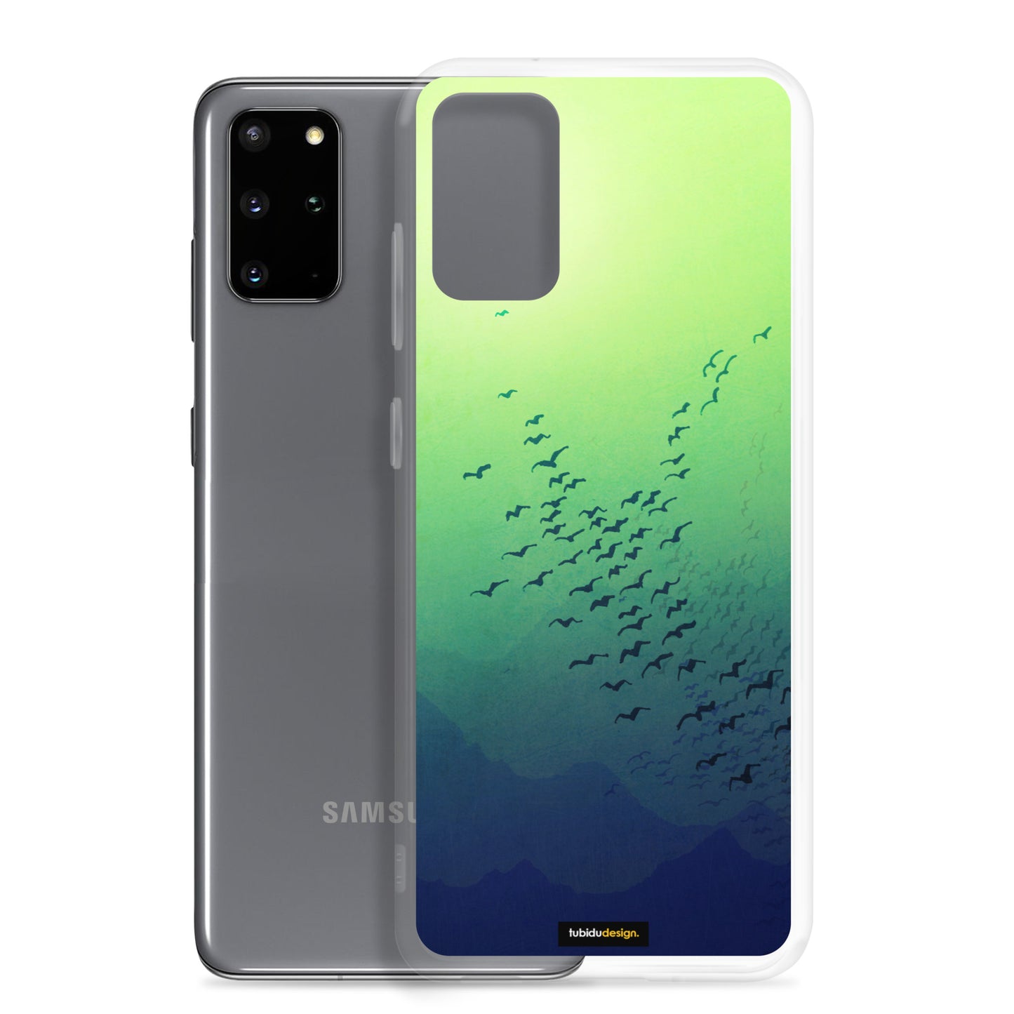 Awakening (green) - Illustrated Samsung Phone Case