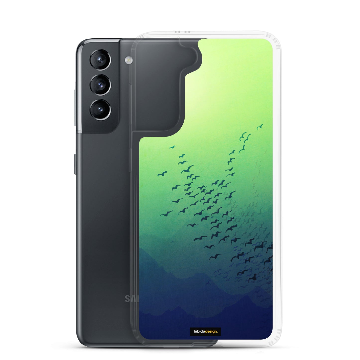 Awakening (green) - Illustrated Samsung Phone Case