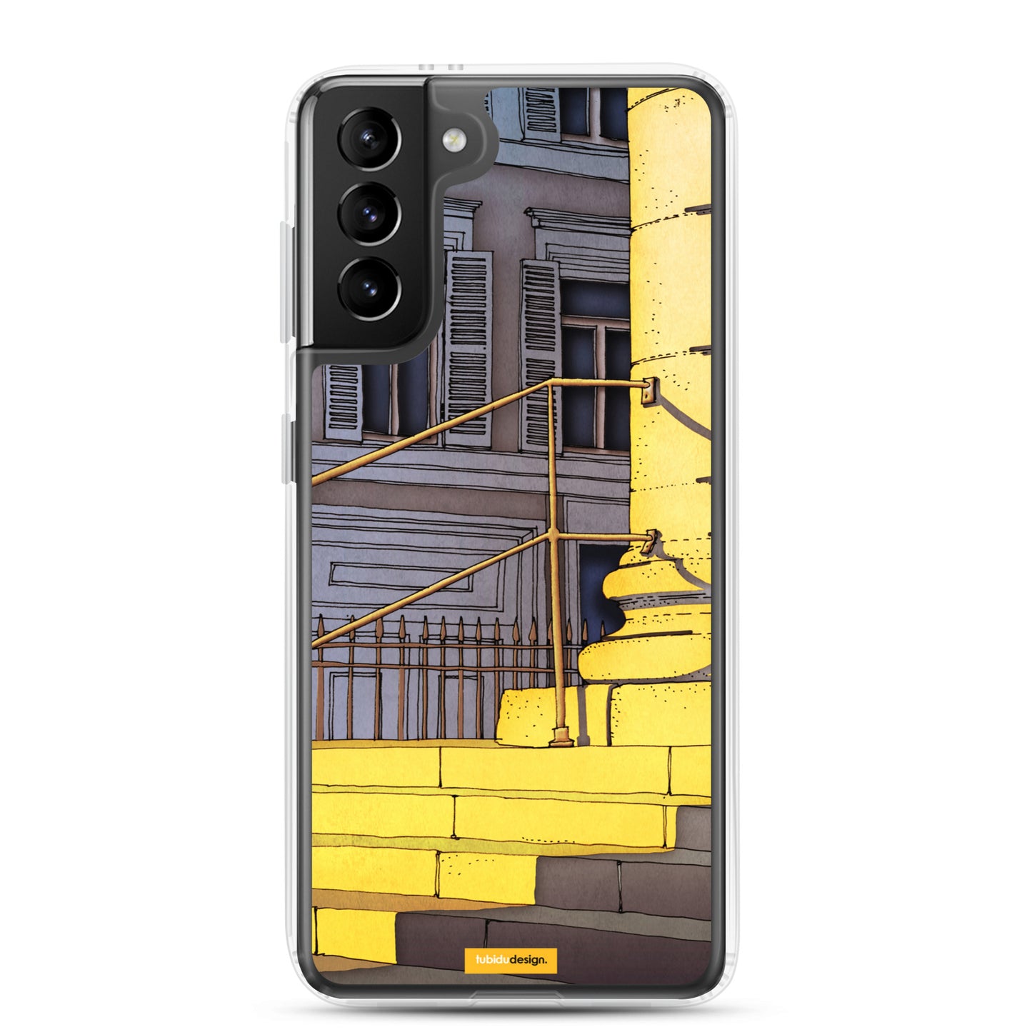 Bonjour Paris - Illustrated Samsung Phone Case