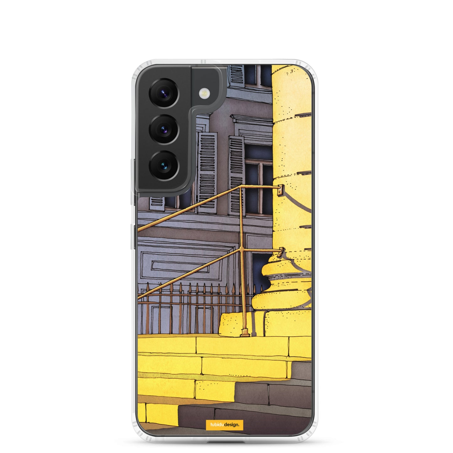 Bonjour Paris - Illustrated Samsung Phone Case