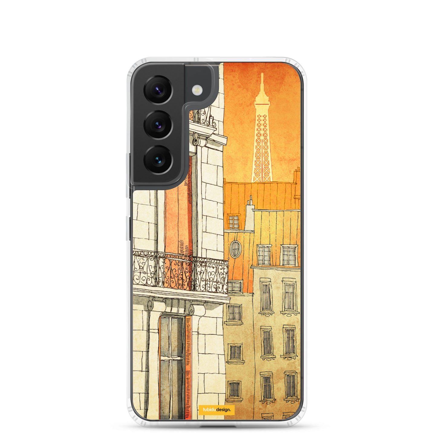 Paris windows - Illustrated Samsung Phone Case