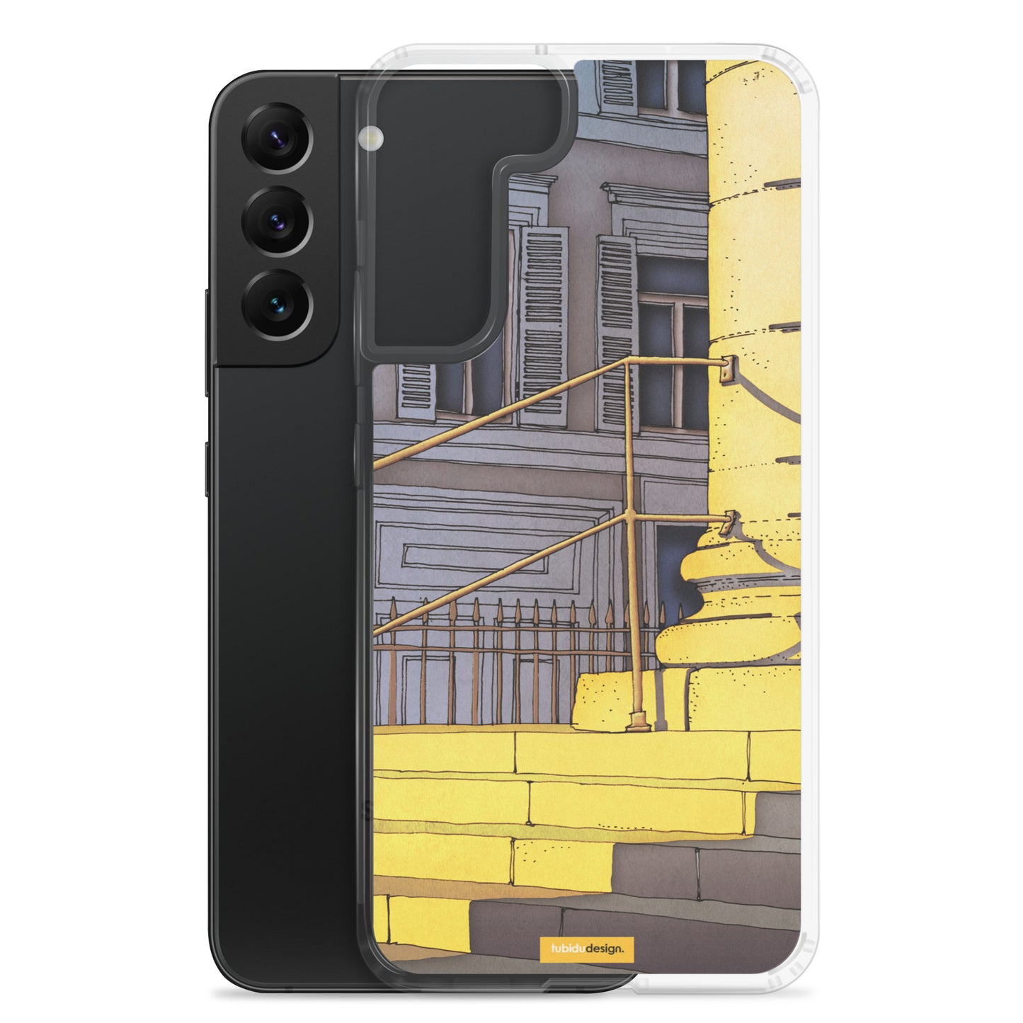 Bonjour Paris - Illustrated Samsung Phone Case